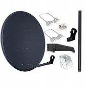 Antena satelitarna czasza talerz sat ASC-800M-C Corab 80cm grafitowa