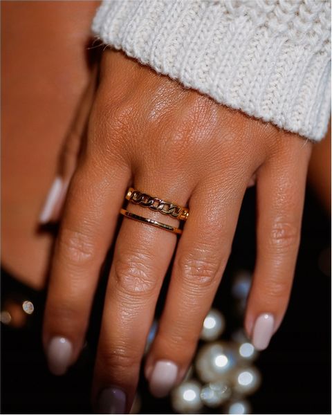 Pierścionek damski REGULOWANY PANCERKA szeroki zdjęcie 6