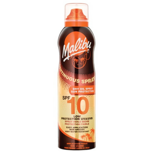 Malibu Suchy Olejek W Aerozolu SPF10 175ml + W Sprayu Po Opalaniu 200m na Arena.pl
