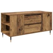 Stolik kawowy with Drawer Stare drewno 102 x 44.5 x 50 cm