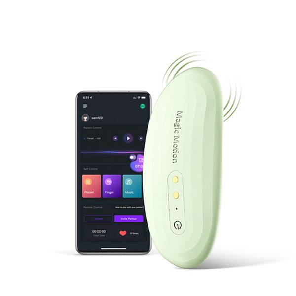 magic motion nyx smart panty vibrator green zdjęcie 1