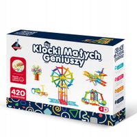 KLOCKI MAŁYCH GENIUSZY PATYKI 420 EL. 7873