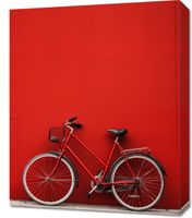 Obraz 50x60cm Czerwony Rower