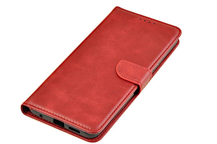 Etui portfel Wallet do Xiaomi Redmi Note 12 4G czerwony zdjęcie 2