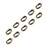 Kółka ŁĄCZNIKOWE 5 mm Assan 10 szt kol miedziany