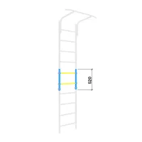 dostawka wydłużająca drabinkę 2 szczeble błękitna