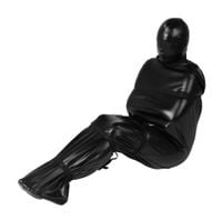 Body Bag With Nylon Straps - Black