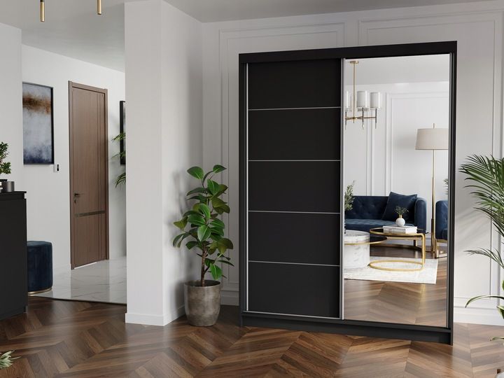 Szafa przesuwna Rivano I 150 cm z lustrem zdjęcie 11