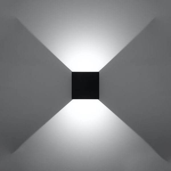 Kinkiet LUCA czarny LED IP54 zdjęcie 3