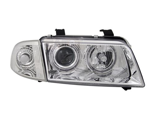 Lampy reflektory Audi A4 b5 depo ringi chrom na Arena.pl