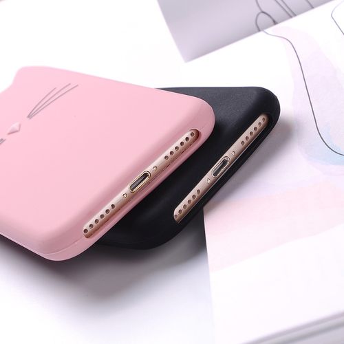 ETUI Case iPhone 7 Plus 8 Plus  Uszy Wąsy Kot na Arena.pl
