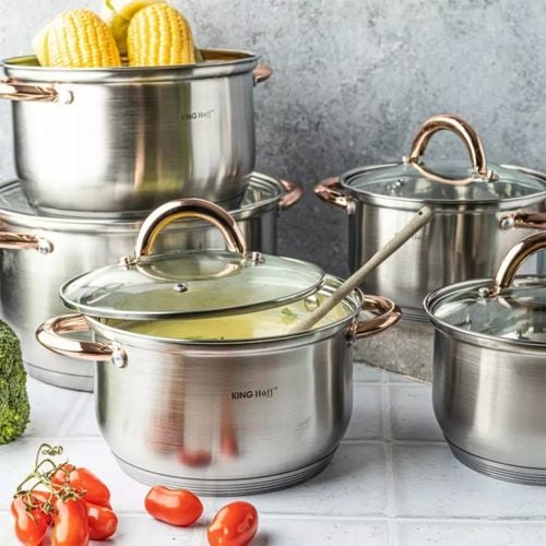 zestaw garnków 10 elementów kinghoff kh-1764 na Arena.pl
