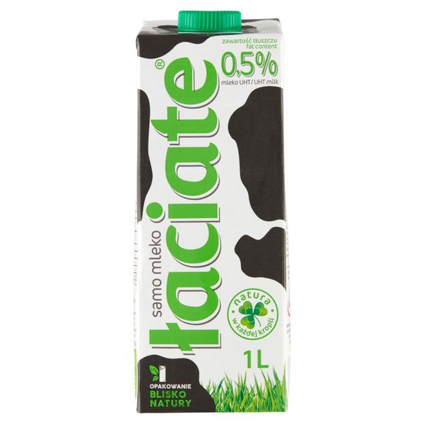 Łaciate Mleko UHT 0,5 % 1 l zdjęcie 1