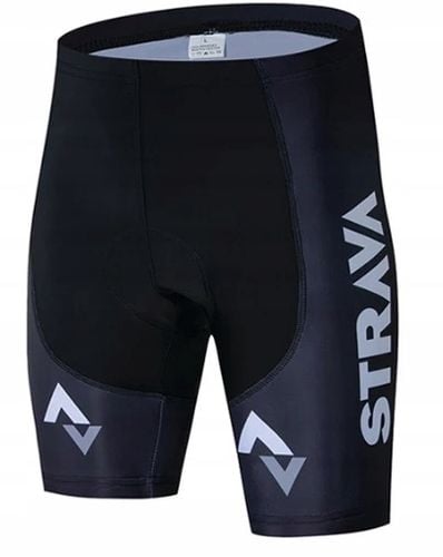 STRÓJ ROWEROWY MĘSKI STRAVA SZARY SPODENKI ŻELOWE KOMPLET KOLARSKI L na Arena.pl