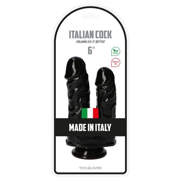 dildo doppio  caino e abele black zdjęcie 5