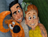 Puzzle tradycyjne Ptyś i Bill