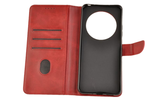 Etui portfel Wallet do Xiaomi Redmi 14C czerwony na Arena.pl