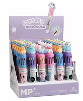 Długopis wielokolor Fantasy 10w1 kotki misie A'30