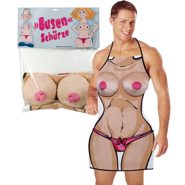 Fartuszek Z Pluszowym Biustem - Boobs Apron zdjęcie 1