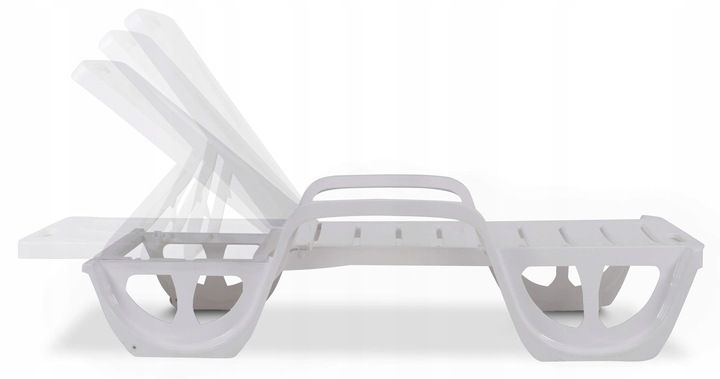 LEŻANKA basenowa profilowana FLORIDA biała SPA zdjęcie 3