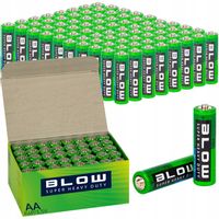 80x MOCNA BATERIA HEAVY DUTY BLOW AA LR6 R6 PALUSZKI 1,5V ZESTAW BATERIE