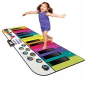 Rainbow Colours Piano Mat |mata 180cm do nauki gry kolorami |Zabawka Roku