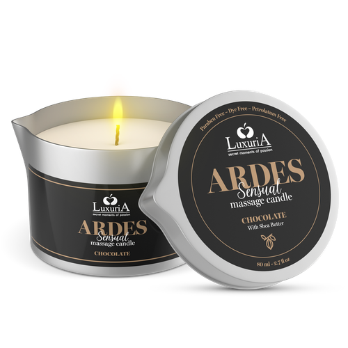 świeca luxuria ardes massage candle chocolate 80ml intimateline na Arena.pl