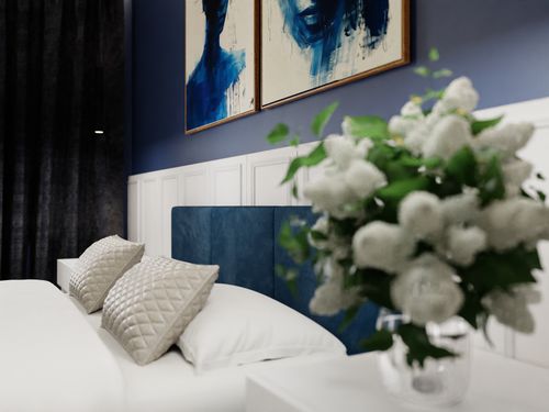 ŁÓŻKO TAPICEROWANE 120x200 ŁÓŻKO PODWÓJNE Z POJEMNIKIEM GRANATOWE na Arena.pl