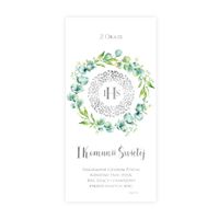 KARNET PAMIĄTKA I KOMUNIA DL LUX 7 KARTKI Z KOTKIEM