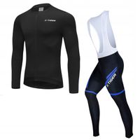 Strój Rowerowy Komplet Kolarski Bluza Getry Legginsy Spodnie Jesienny 6XL
