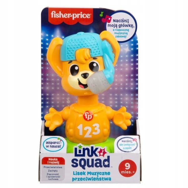 Fisher-Price Link Squad Lisek Przeciwieństwa Zabawka interaktywna HYL37 zdjęcie 1