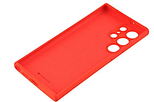 Etui Mercury Goospery Silicone do Samsung Galaxy S23 Ultra czerwony na Arena.pl