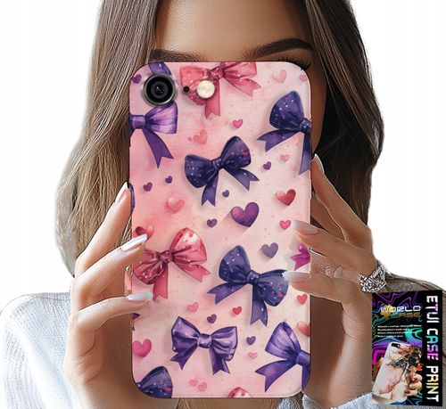 ETUI DO IPHONE 6 / 6S - KOLOROWE WSTĄŻKI WSTĄŻKA WZORY + SZKŁO na Arena.pl