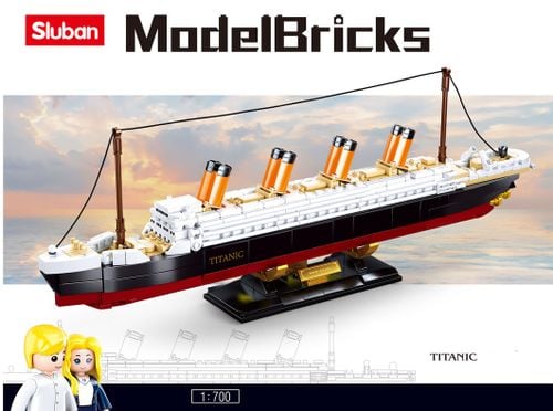 KLOCKI SLUBAN MB Statek Titanic MODEL Kompatybilne z LEG COB na Arena.pl