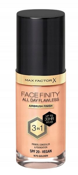 MAX FACTOR Facefinity All Day Podkład kryjący do twarzy 30 ml - N75 Golden zdjęcie 5