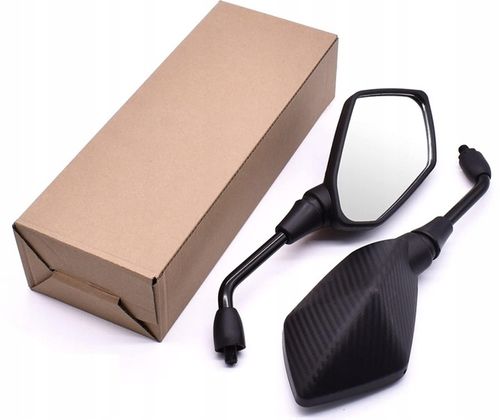 LUSTERKA M10 HOMOLOGACJA CARBON na Arena.pl