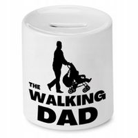 Skarbonka Dla Taty The Walking Dad Prezent Z Nadrukiem Ze Zdjęciem