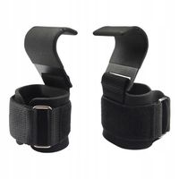 HAKI DO PODNOSZENIA CIĘŻARÓW UCHWYTY NA NADGARSTEKI PASKI PODPOROWE HAK