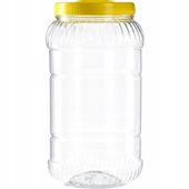 Słoik Plastikowy Pojemnik Pet Z Nakrętką 3L Ogórki