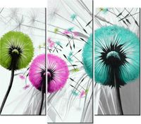 90 80CM OBRAZ T3 ELEM KOLOROWE DMUCHAWCE DRUK ŚCIENNY