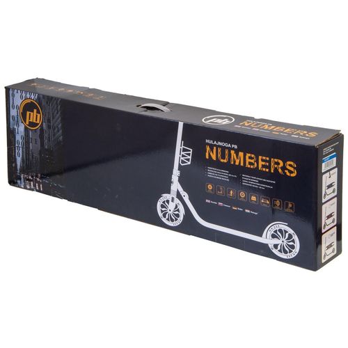 HULAJNOGA PB NUMBERS 200MM NIEBIESKA na Arena.pl