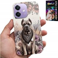 ETUI DO OPPO A60 5G - PSIE RASY PSIE WZORY POKROWIEC + FOLIA