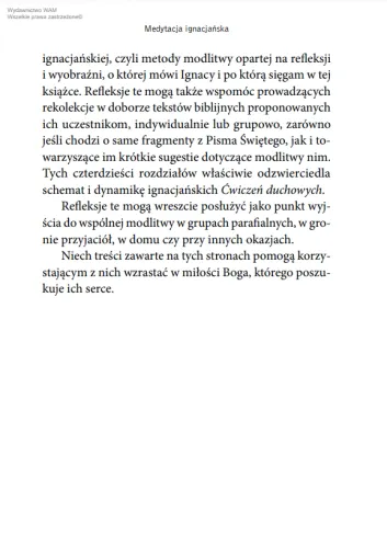 Medytacja ignacjańska. Wprowadzenie do modlitwy Pismem Świętym na Arena.pl
