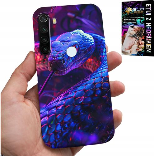 ETUI DO XIAOMI NOTE 8T - WĄŻ KOBRA GRZECHOTNIK GADY CASE + FOLIA na Arena.pl