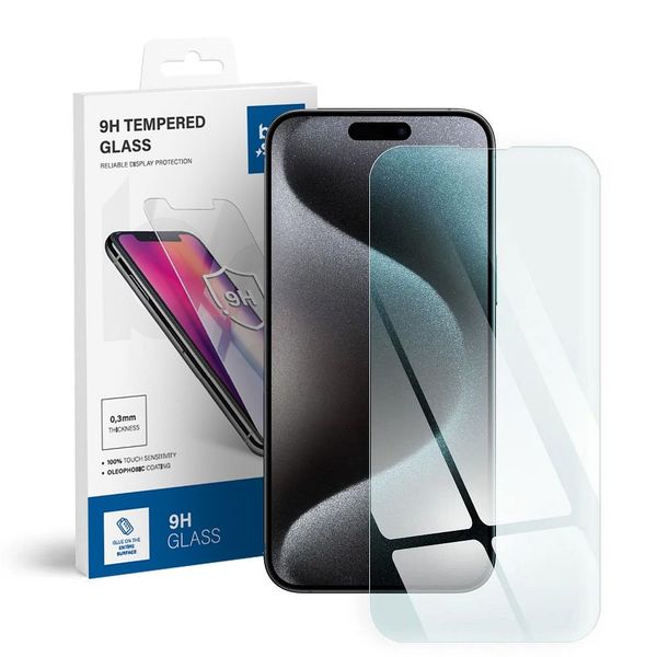 Szkło hartowane do iPhone 15 PRO MAX Blue Star zdjęcie 1