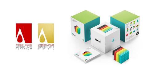 KLOCKI MAGNETYCZNE PIXIO 16 ELEMENTÓW WHITE COLOR na Arena.pl