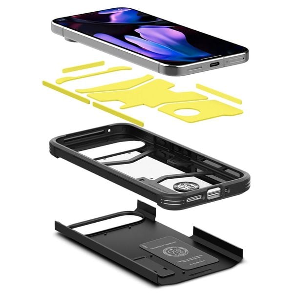 SPIGEN TOUGH ARMOR GOOGLE PIXEL 9 / 9 PRO BLACK zdjęcie 6