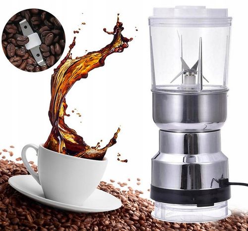 MŁYNEK ELEKTRYCZNY DO MIELENIA KAWY ORZECHÓW PRZYPRAW BLENDER DO OWOCÓW na Arena.pl
