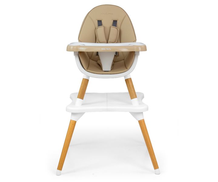 MILLY MALLY Krzesełko do karmienia 2w1 Malmo Beige zdjęcie 2