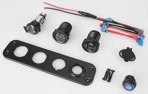 WOLTOMIERZ MIERNIK ŁADOWARKA USB GNIAZDO 12V WŁĄCZ na Arena.pl